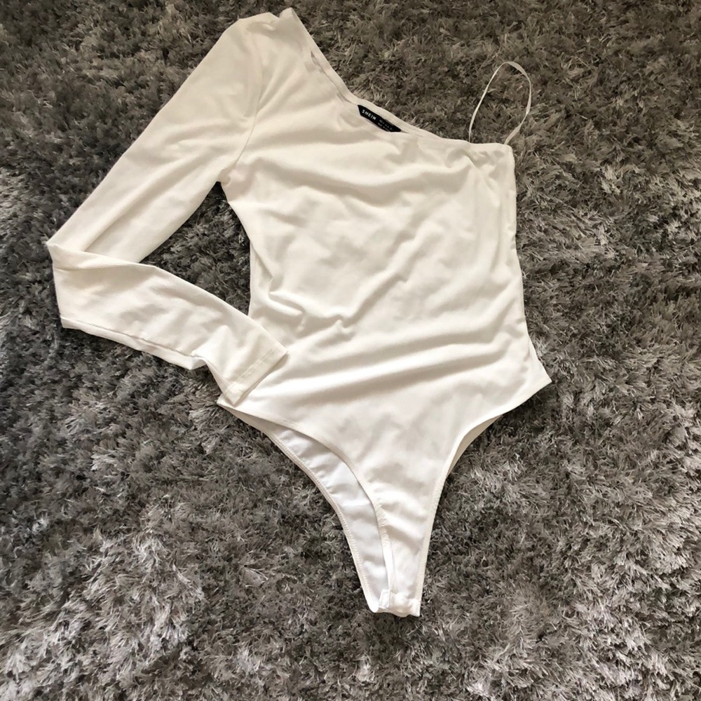 SHEIN white bodysuit. Size medium